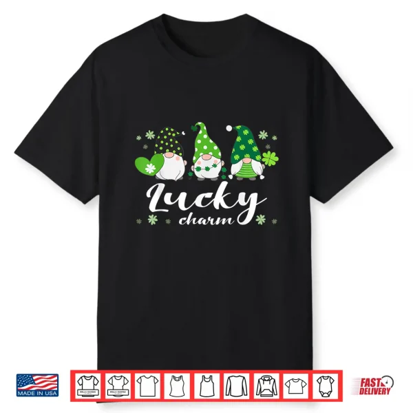 St Patricks Day Green Gnomes Irish Saying Shirt