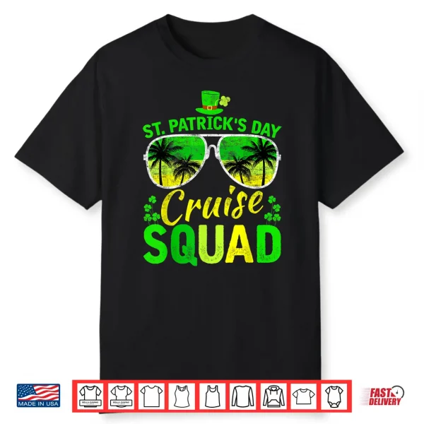 St Patrick’S Day Cruise Squad 2023 Funny Family Matching Shirt