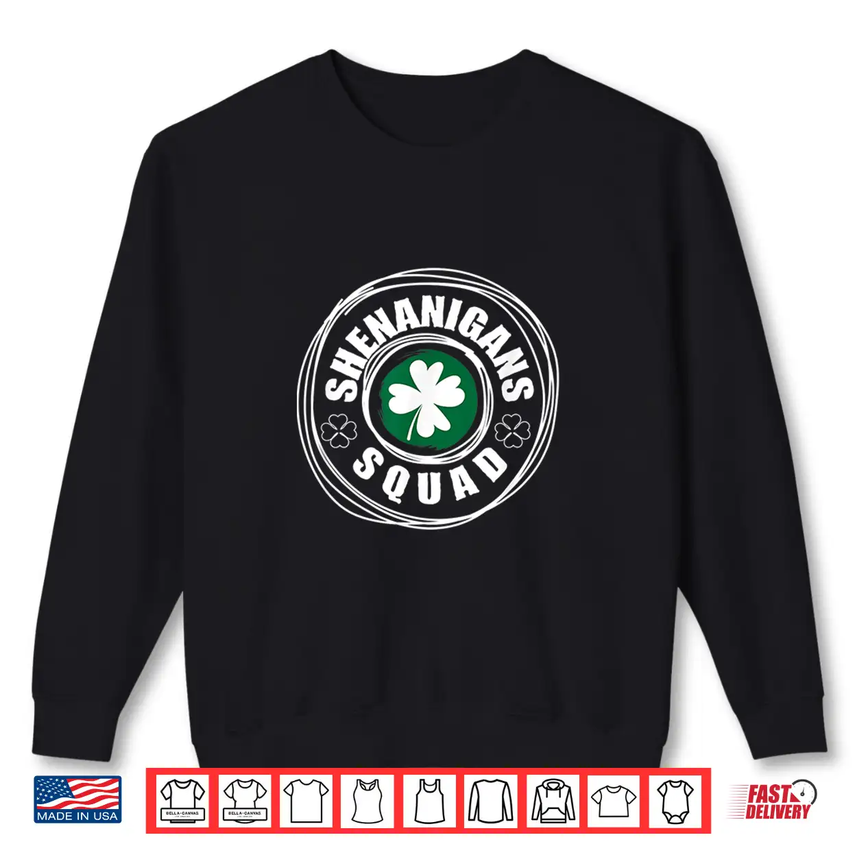 Shenanigans Squad Funny St. Patrick’S Day Matching Group Shirt Shenanigans Squad Funny St. Patrick’S Day Matching Group Shirt