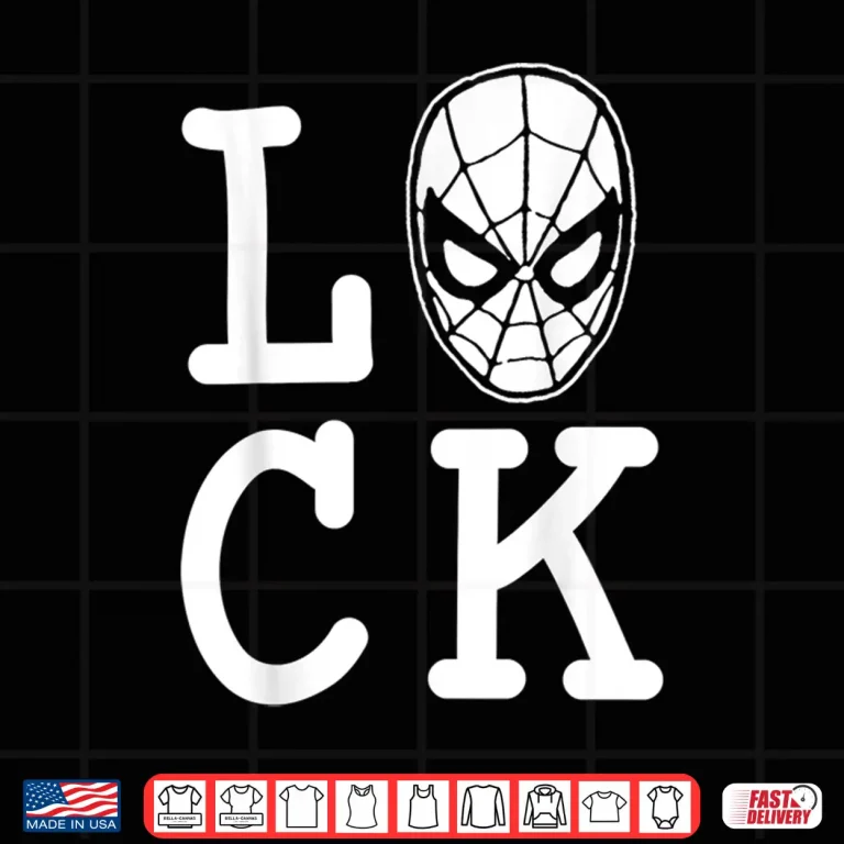 Design Marvel Spider Man Lucky St. PatrickS Day Text Shirt