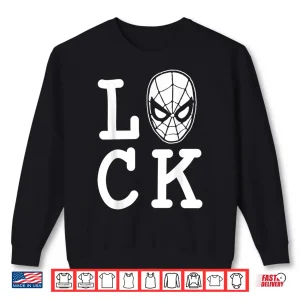 Sweatshirt Marvel Spider Man Lucky St. PatrickS Day Text Shirt