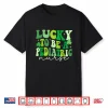 Lucky To Be A Pediatric Nurse St Patrick’S Day Peds Nurse Shirt