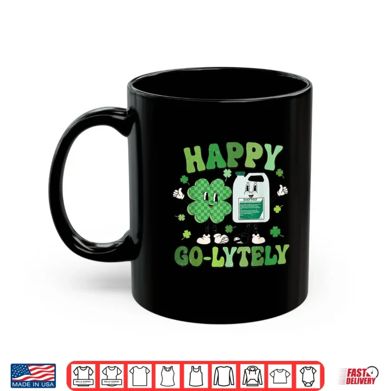 Mug Happy Go Lytely Gi Nurse St Patrick Day Shamrock Gastro Endo Shirt