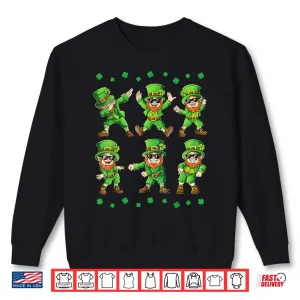Sweatshirt Dancing Leprechauns St PatrickS Day Boys Girls Kids Funny Shirt