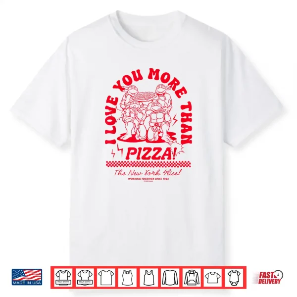 Teenage Mutant Ninja Turtles Love You More Valentine Shirt