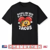 Roses Are Red Blah Tacos Funny Valentine Day Men Women Kids Shirt
