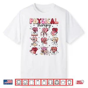 Pediatric Physical Therapy Pt Pta Happy Valentine’S Day Shirt
