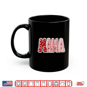 Mug Mama ValentineS Day Outfits Retro Mama Coquette Bows Design Shirt