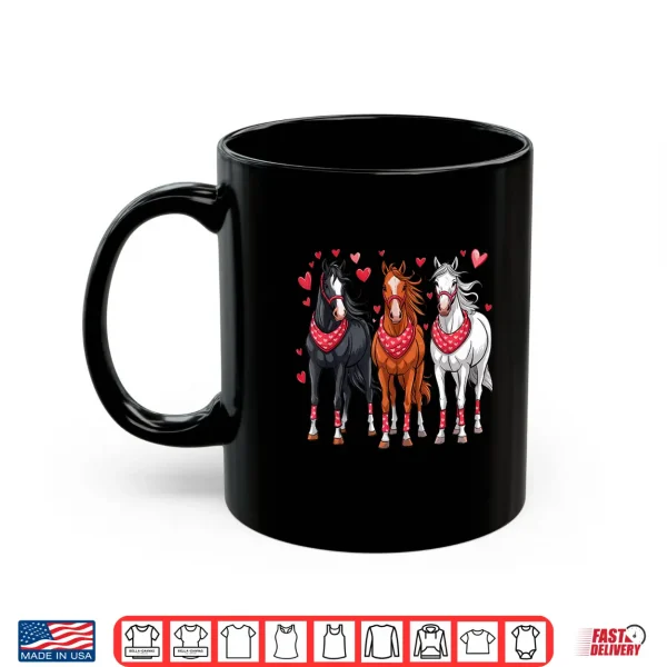 Mug Horse Valentine Animals Shirt