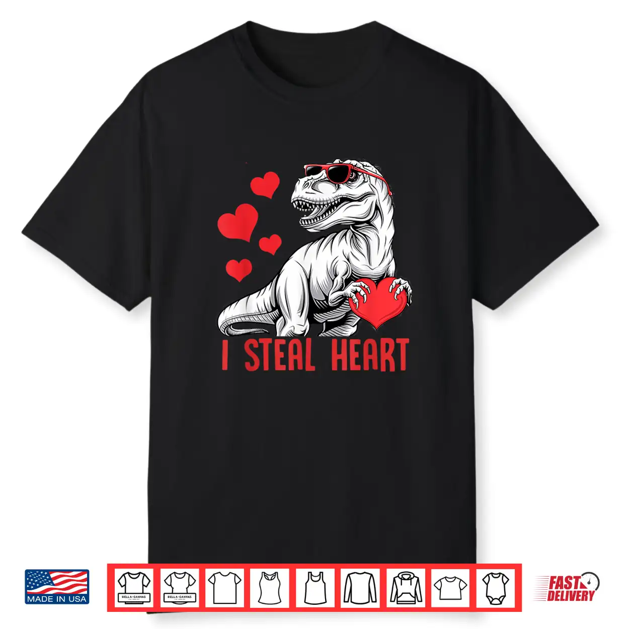 I Steal Heart T Rex Dinosaur Valentine Kids Boys Shirt I Steal Heart T Rex Dinosaur Valentine Kids Boys Shirt