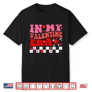 In My Valentine Era Retro Valentines Day Women Heart Shirt