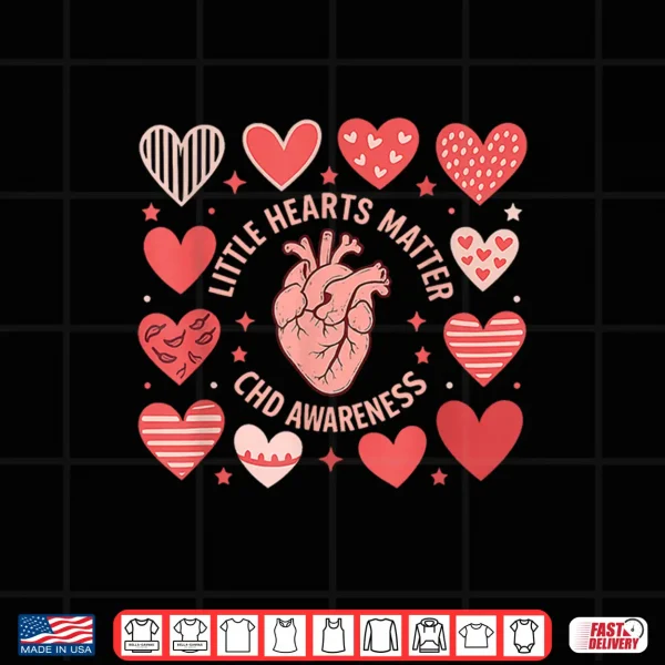 Heart Anatomy Valentine Little Hearts Matter Chd Awareness Shirt 4 Design Heart Anatomy Valentine Little Hearts Matter Chd Awareness Shirt