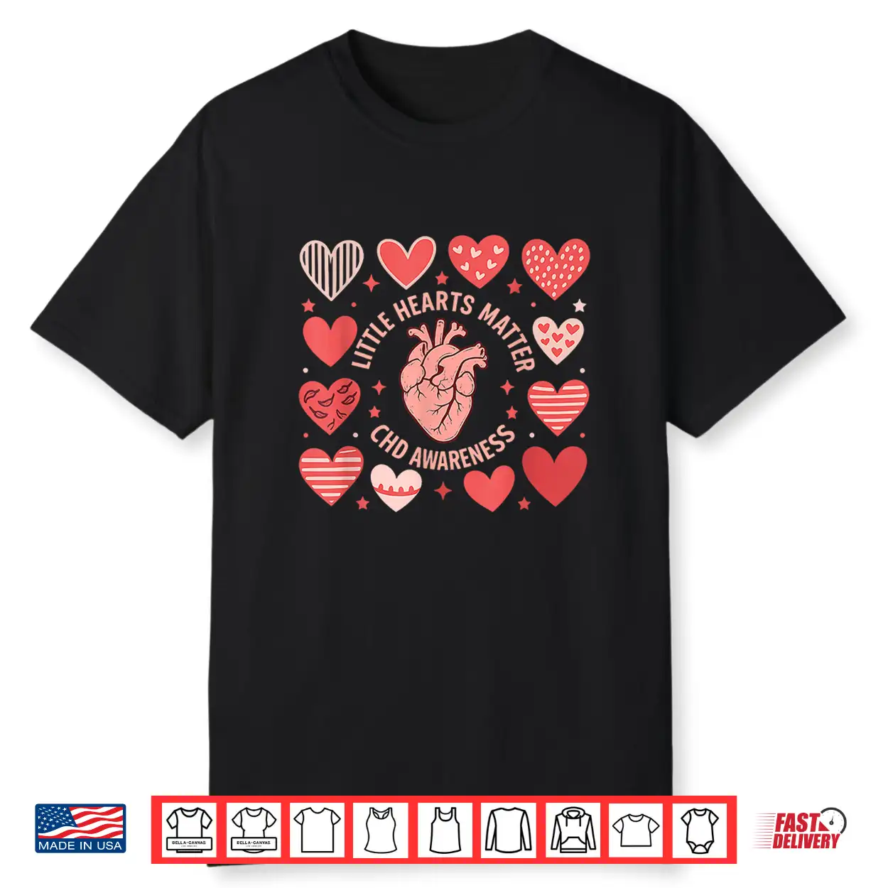Heart Anatomy Valentine Little Hearts Matter Chd Awareness Shirt Heart Anatomy Valentine Little Hearts Matter Chd Awareness Shirt