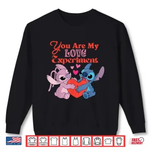 Sweatshirt Disney Stitch Angel Valentine You Are My Love Experiment Shirt