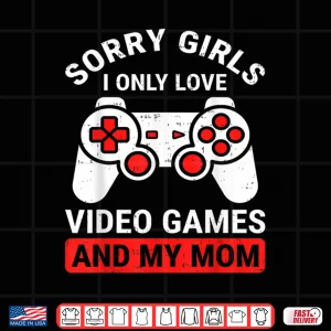 Design Video Game Funny Gamer Valentines Day For Teens Boys Kids Shirt