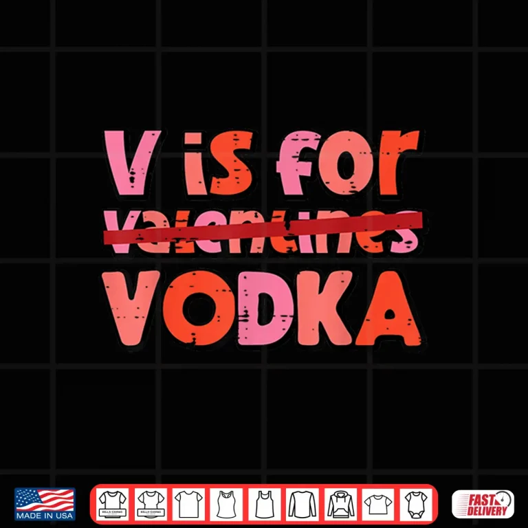 Design V Is For Valentines Day Funny Anti Valentine Men Women Shirt