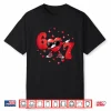 Six Seven 67 6 7 Meme Dabbing Heart Valentines Bro Kids Boys Shirt