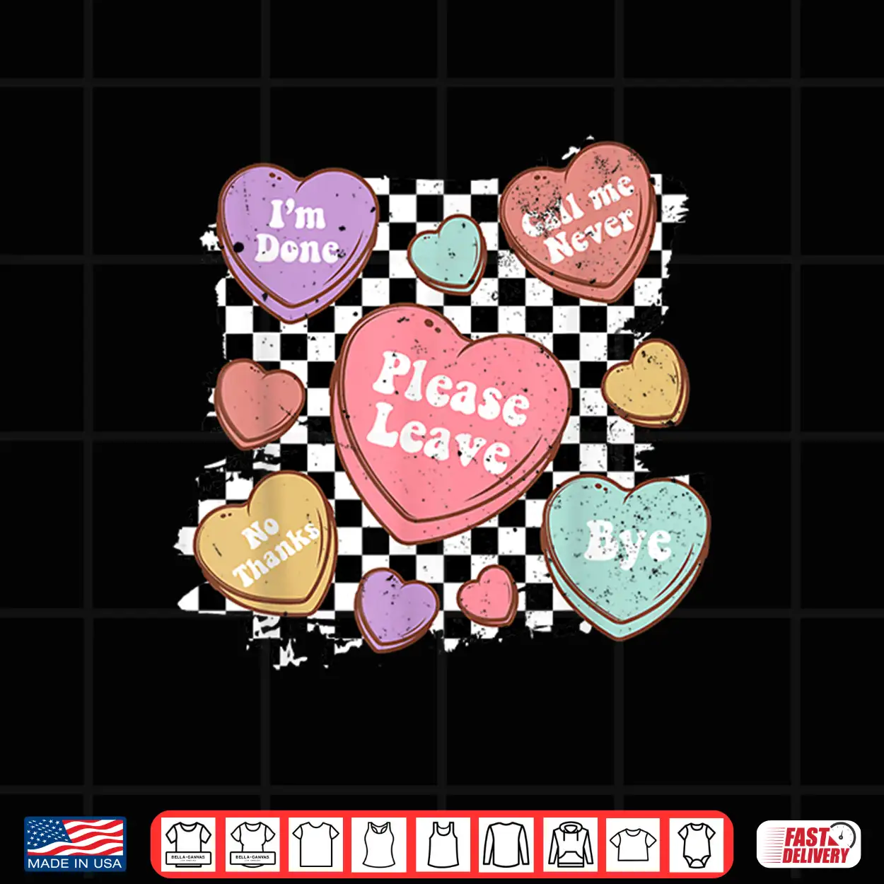 Retro Anti Valentines Funny Valentine Candy Heart Men Women Shirt Retro Anti Valentines Funny Valentine Candy Heart Men Women Shirt