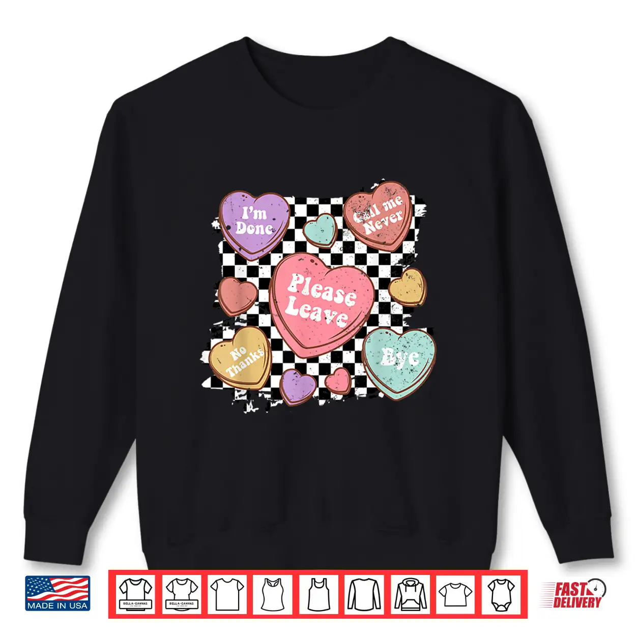 Retro Anti Valentines Funny Valentine Candy Heart Men Women Shirt Retro Anti Valentines Funny Valentine Candy Heart Men Women Shirt