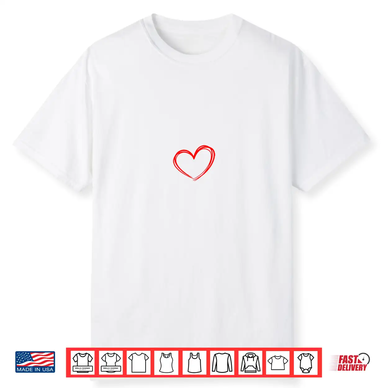 Red Heart Cool Love Heart Graphic Valentines Day Men Women Shirt Red Heart Cool Love Heart Graphic Valentines Day Men Women Shirt