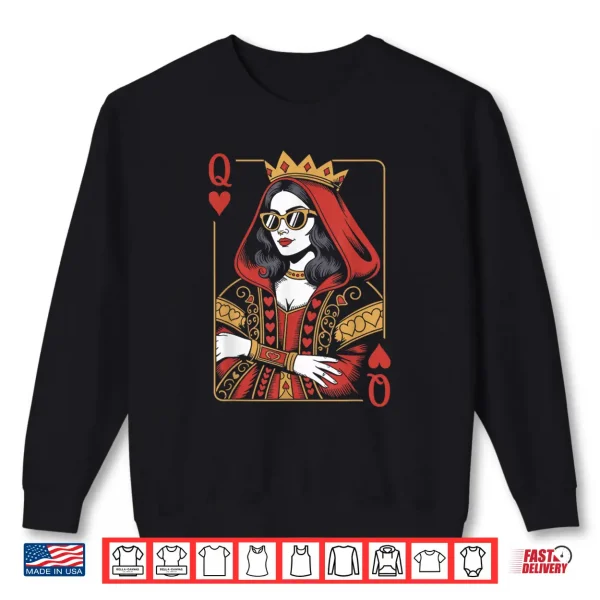 Playing Card Shirt 2 Sweatshirt Playing Card Shirt
