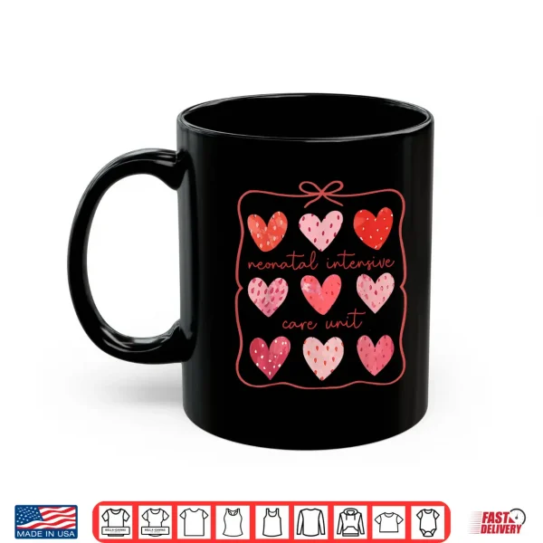 Mug Nicu Nurse Valentines Day Boho Heart Love Neonatal Icu Nurse Shirt