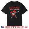 Happy Valentines Day Dab Heart Gamer Valentine Boys Men Kids Shirt