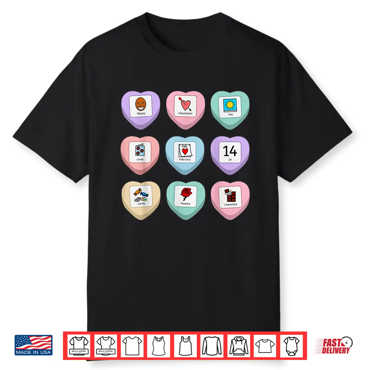 Candy Heart Pcs Symbol Special Education Teacher Valentine Shirt Candy Heart Pcs Symbol Special Education Teacher Valentine Shirt