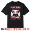 Valentines Day Boys Kids Son Video Games Funny Gamer Hearts Shirt