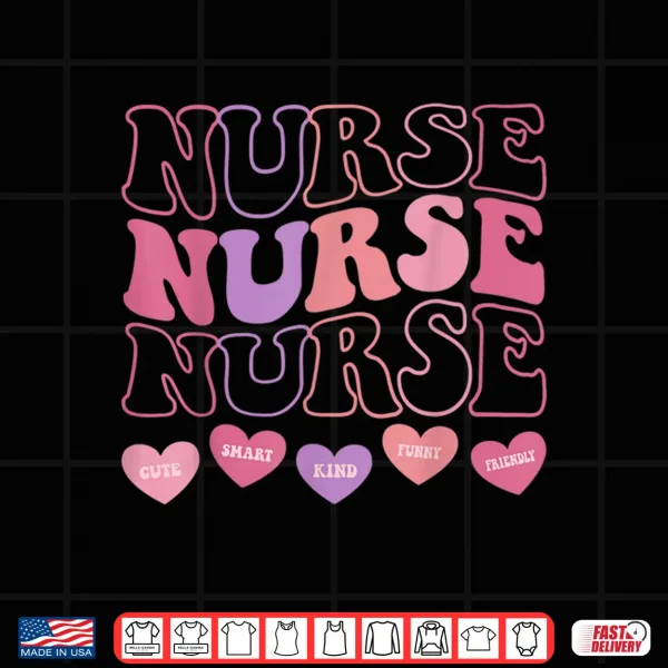 Valentine Er Icu Nicu Rn Nurses Women Retro Nursing Medical Shirt 4 Design Valentine Er Icu Nicu Rn Nurses Women Retro Nursing Medical Shirt