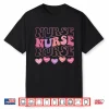 Valentine Er Icu Nicu Rn Nurses Women Retro Nursing Medical Shirt