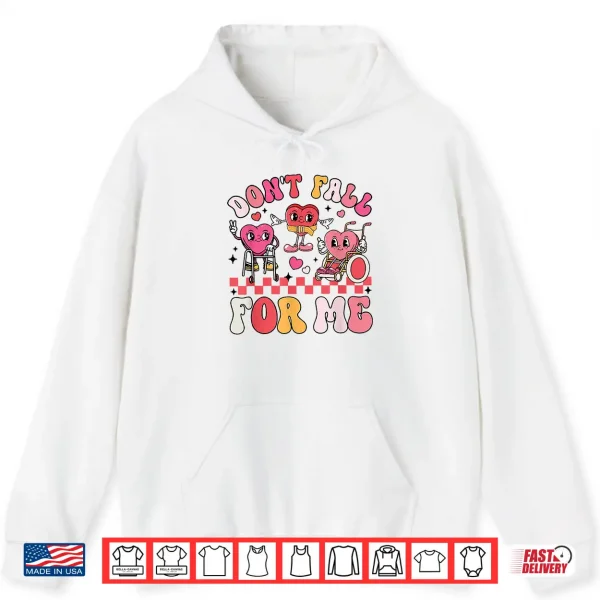 Therapy Team Physical Therapy Ot Valentine Fall Prevention Shirt 1 Hoodie Therapy Team Physical Therapy Ot Valentine Fall Prevention Shirt