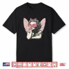 Retro Cupid Valentine Day Cute Vintage Cupid Blowing Bubble Shirt