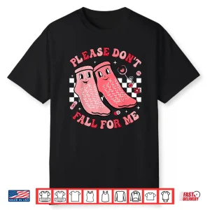 Nurse Valentine Non Slip Socks Please Don’T Fall For Me Shirt