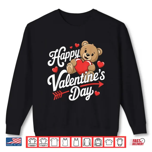 Sweatshirt Happy Valentines Day Shirts Women Cute Valentine Shirt