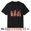 Gnome Nurse Scrub Valentine Rn Icu Er Valentines Day Women Shirt