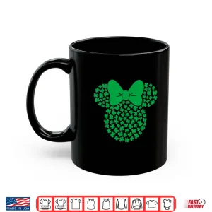 Mug Disney Minnie Mouse Icon Green Shamrocks St. PatrickS Day Shirt