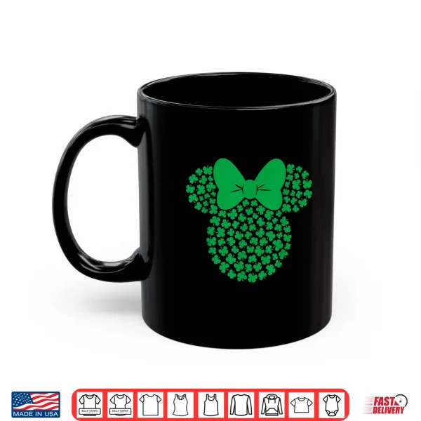 Mug Disney Minnie Mouse Icon Green Shamrocks St. PatrickS Day Shirt