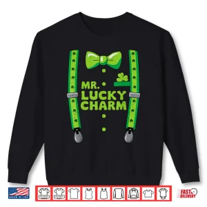 Sweatshirt Cute Mr Lucky Charm St Patricks Day Boys Kids Toddlers Shirt