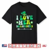 I Love Her Shamrocks Shirts St Patricks Day Matching Couples Shirt