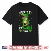 Happy St Pat T Rex Dinosaur Irish Leprechaun St Patricks Day Shirt
