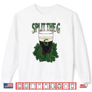 Sweatshirt Funny Split The G St. PatrickS Day Shirt