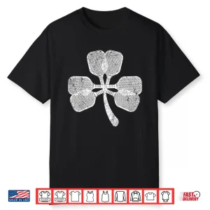 Funny Pickleball Sticks As Shamrock Clover St. Patrick’S Day Shirt