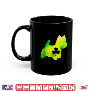 Mug Dog Mom Dog Lover St. PatrickS Day Westie Mom Mens Womens Shirt