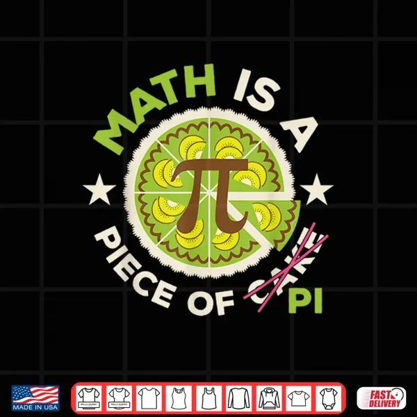 Design Funny Pi Day Shirt Math Teacher 3.14 Pi Symbol Nerd Men Kids Shirt