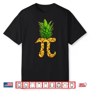 Funny Math Teacher Hawaiian Shirts Pineapple Pi Day Symbol Shirt