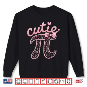 Cutie Pi Symbol Bow 3.14 Funny Math Lovers Women Kids Shirt 2 Sweatshirt Cutie Pi Symbol Bow 3.14 Funny Math Lovers Women Kids Shirt