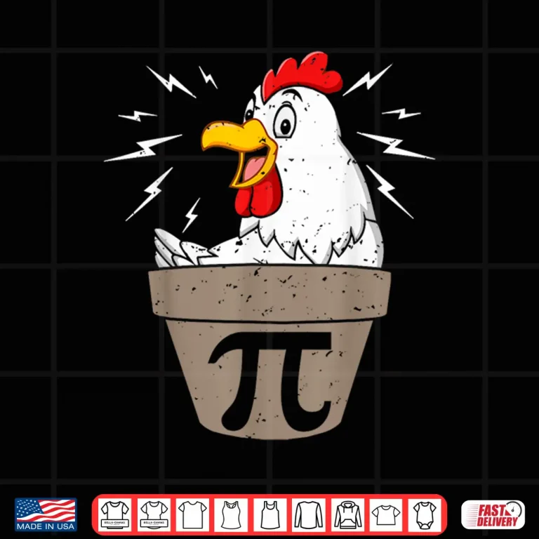 Design Chicken Pot Pi Number 3.14 Math Symbol Math Teacher Pi Day Shirt