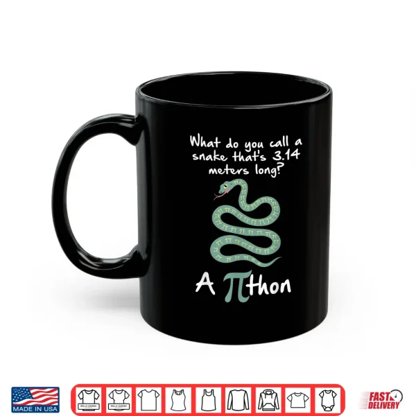Mug A Python Pi Snake 3.14 Pi Symbol Mathematics Pi Math Pun Pi Shirt