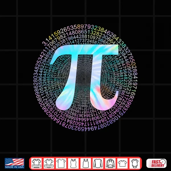 Design Tie Dye Pi Shirt 314 Pi Number Symbol Math Science Pi Day Shirt